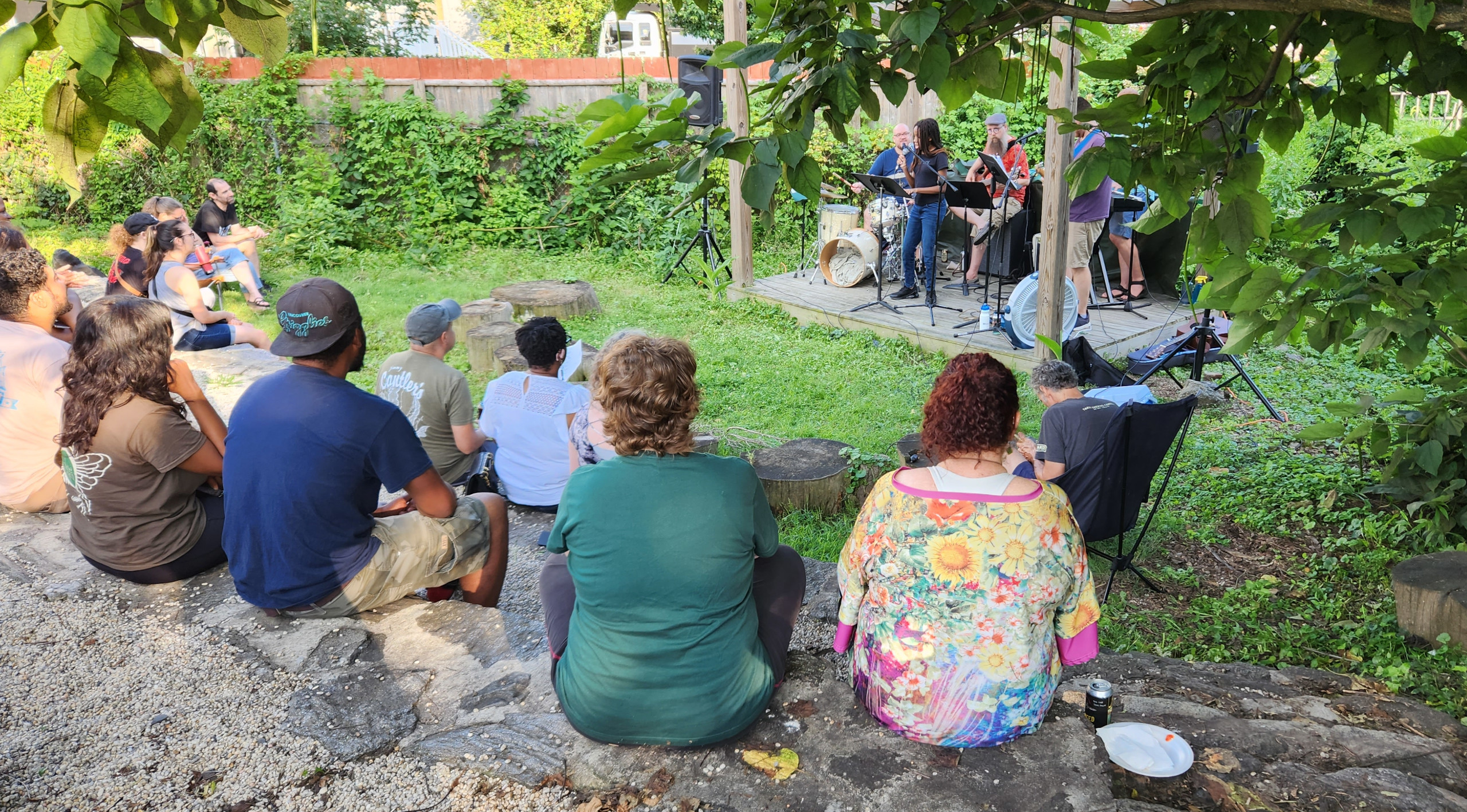 Photo of outdoor concert